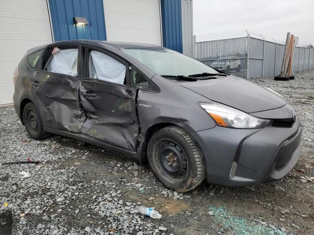 JTDZN3EU9FJ034009 - 2015 TOYOTA PRIUS V CHARCOAL photo 4