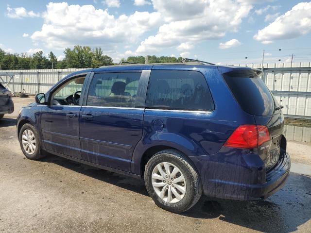 2C4RVABG4DR725055 - 2013 VOLKSWAGEN ROUTAN SE BLUE photo 2