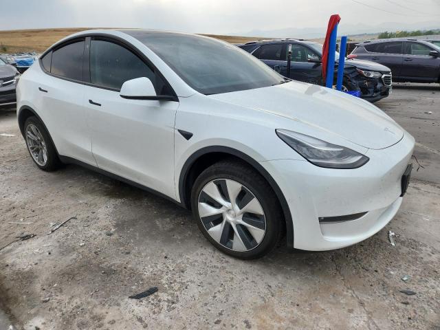 7SAYGDEE7NF313908 - 2022 TESLA MODEL Y Blanc photo 4