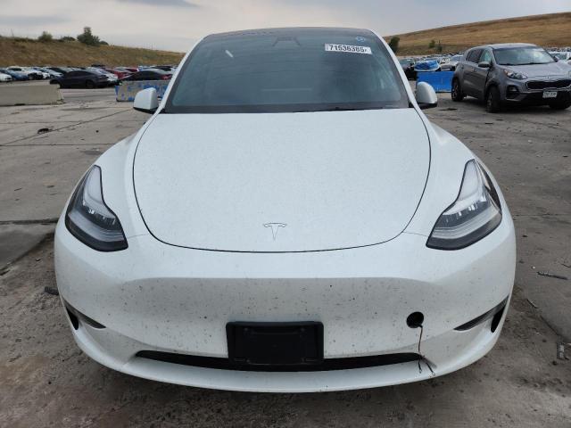 7SAYGDEE7NF313908 - 2022 TESLA MODEL Y Blanc photo 5