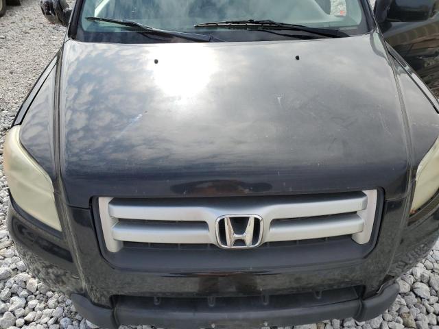 2HKYF18496H524239 - 2006 HONDA PILOT EX BLACK photo 12