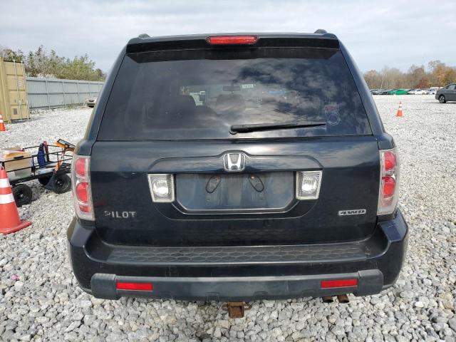 2HKYF18496H524239 - 2006 HONDA PILOT EX BLACK photo 6