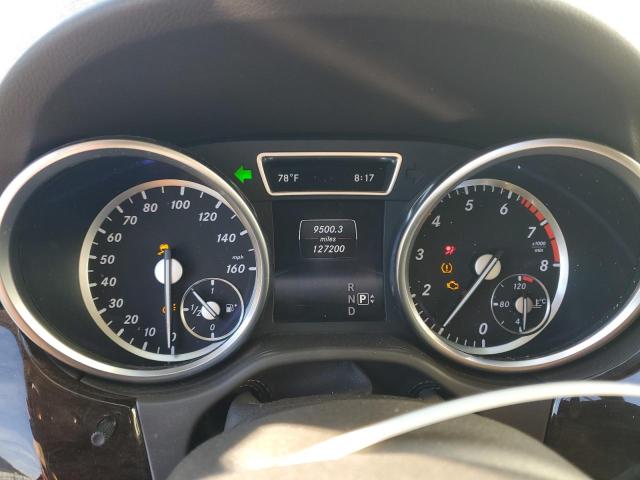 4JGDA5HB3EA383723 - 2014 MERCEDES-BENZ ML 350 4MATIC BURGUNDY photo 9