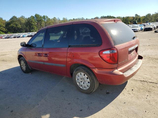 1C4GP45R55B265727 - 2005 CHRYSLER TOWN & COU ბურგუნდია ფოტო 2