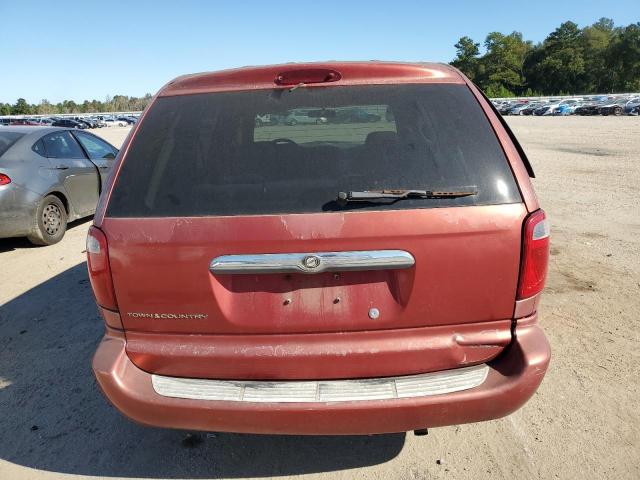 1C4GP45R55B265727 - 2005 CHRYSLER TOWN & COU ბურგუნდია ფოტო 6