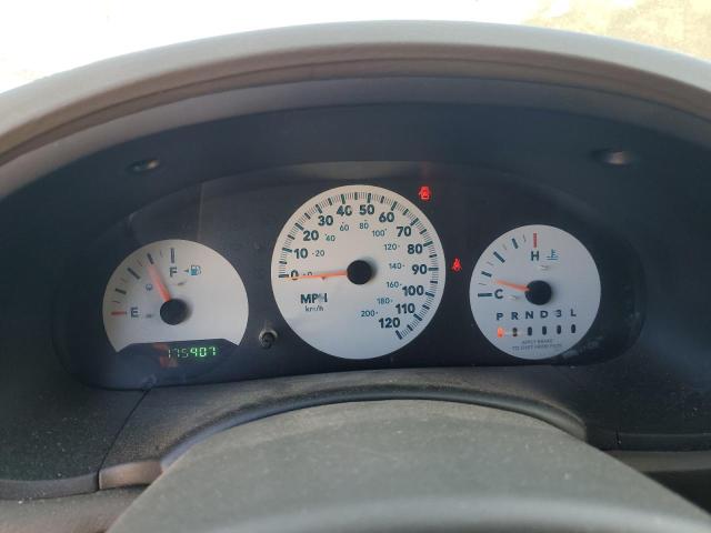 1C4GP45R55B265727 - 2005 CHRYSLER TOWN & COU ბურგუნდია ფოტო 9