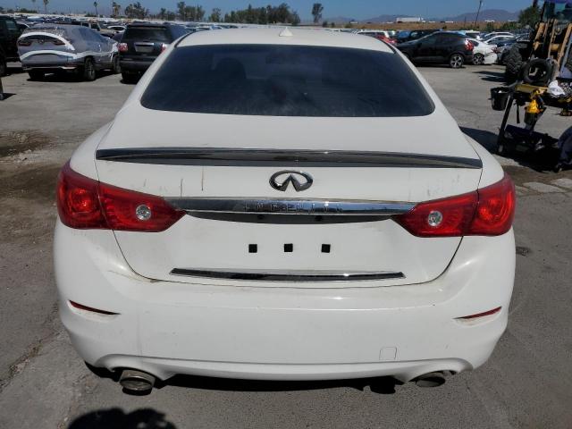 JN1BV7APXFM355194 - 2015 INFINITI Q50 BASE WHITE photo 6