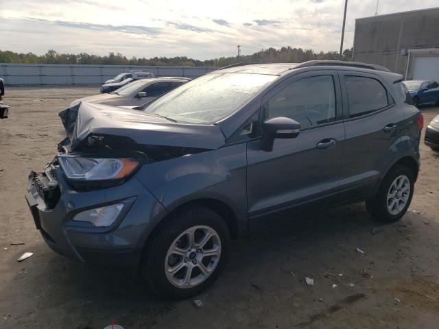MAJ6P1UL0JC173930 - 2018 FORD ECOSPORT SE GRAY photo 1