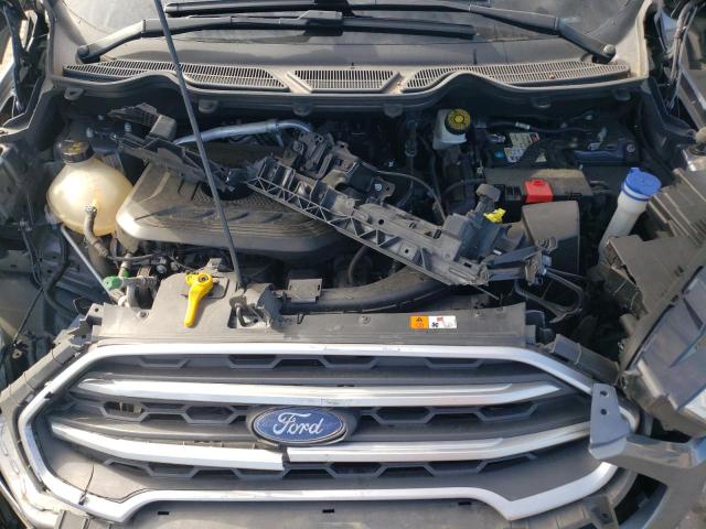 MAJ6P1UL0JC173930 - 2018 FORD ECOSPORT SE GRAY photo 11