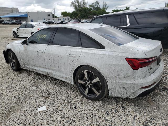 WAUM2AF21MN080070 - 2021 AUDI A6 PRESTIGE WHITE photo 2