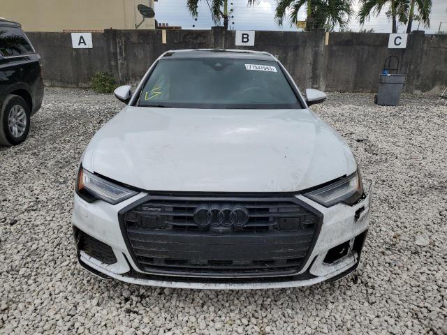 WAUM2AF21MN080070 - 2021 AUDI A6 PRESTIGE WHITE photo 5