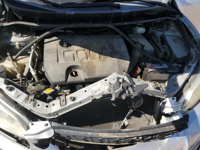 2T1KU4EE8AC281433 - 2010 TOYOTA COROLLA MA 银色 照片 12