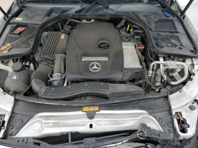 55SWF4KB2FU041172 - 2015 MERCEDES-BENZ C 300 4MATIC WHITE photo 11