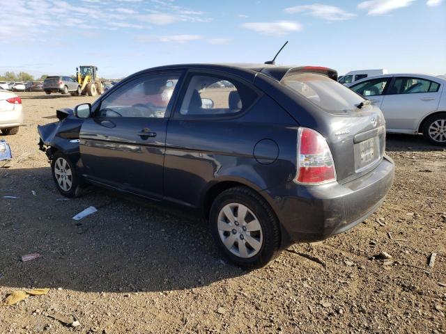 KMHCM3AC8AU168969 - 2010 HYUNDAI ACCENT BLUE GRAY photo 2