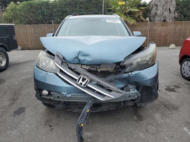 5J6RM4H51DL049614 - 2013 HONDA CR-V EX BLUE photo 5