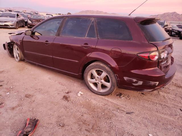 1YVHP82D565M03300 - 2006 MAZDA 6 S MAROON photo 2