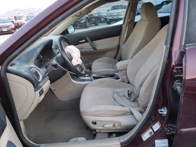 1YVHP82D565M03300 - 2006 MAZDA 6 S MAROON photo 7