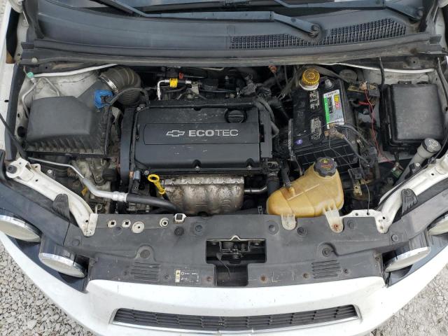 1G1JC5SH7C4104468 - 2012 CHEVROLET SONIC LT WHITE photo 11