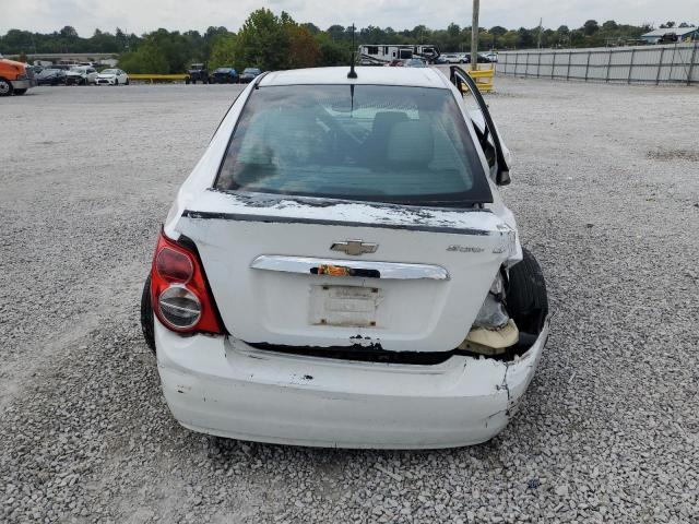 1G1JC5SH7C4104468 - 2012 CHEVROLET SONIC LT WHITE photo 6