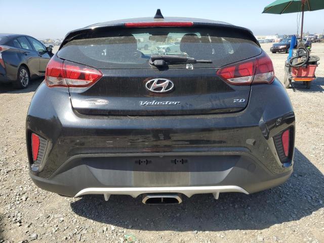 KMHTG6AF3MU032806 - 2021 HYUNDAI VELOSTER BASE Czarny zdjęcie 6