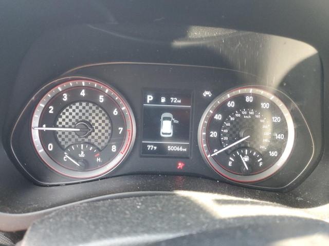 KMHTG6AF3MU032806 - 2021 HYUNDAI VELOSTER BASE Czarny zdjęcie 9