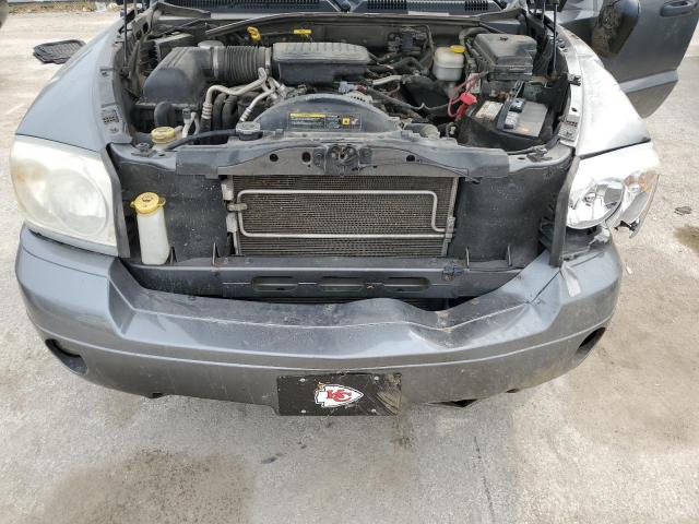 1D7HW48N66S593441 - 2006 DODGE DAKOTA QUAD SLT GRAY photo 12