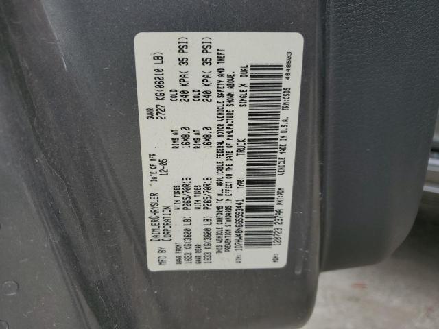 1D7HW48N66S593441 - 2006 DODGE DAKOTA QUAD SLT GRAY photo 13