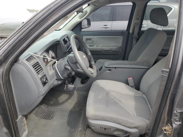 1D7HW48N66S593441 - 2006 DODGE DAKOTA QUAD SLT GRAY photo 7