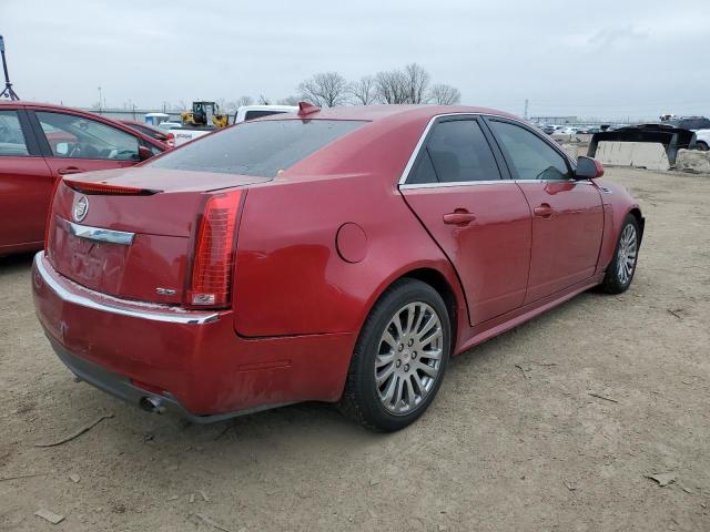 1G6DL5EV3A0108708 - 2010 CADILLAC CTS PERFORMANCE COLLECTION RED photo 3