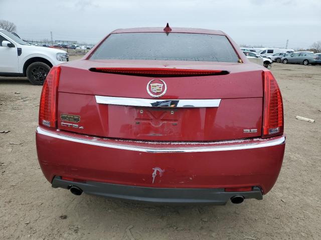 1G6DL5EV3A0108708 - 2010 CADILLAC CTS PERFORMANCE COLLECTION RED photo 6