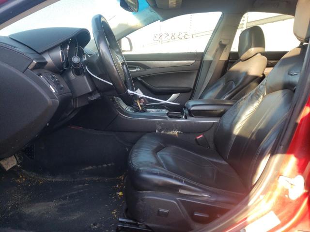 1G6DL5EV3A0108708 - 2010 CADILLAC CTS PERFORMANCE COLLECTION RED photo 7