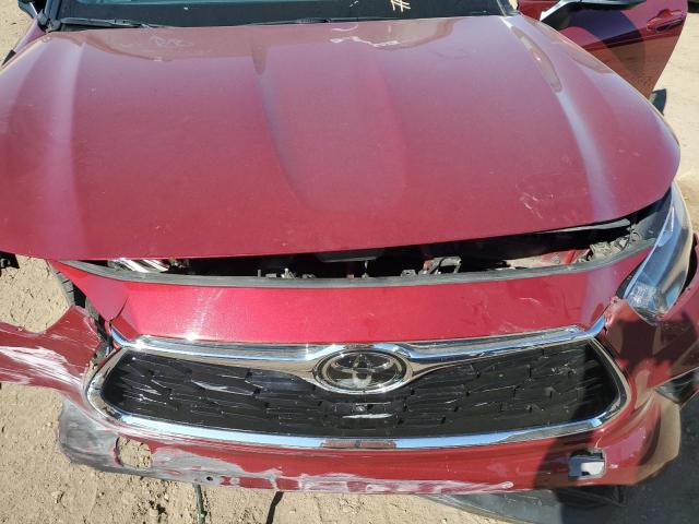 5TDFZRAH6LS025320 - 2020 TOYOTA HIGHLANDER PLATINUM RED photo 11