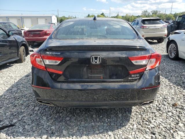 1HGCV2F30JA011878 - 2018 HONDA ACCORD SPORT Negro foto 6