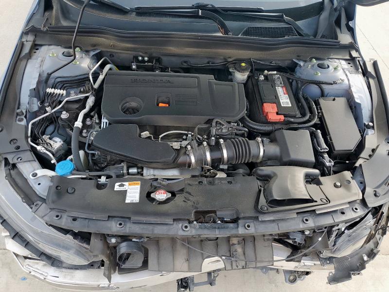 1HGCV2F35MA027742 - 2021 HONDA ACCORD SPORT GRAY photo 11