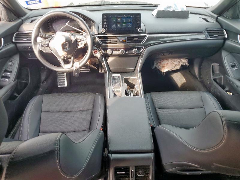 1HGCV2F35MA027742 - 2021 HONDA ACCORD SPORT GRAY photo 8