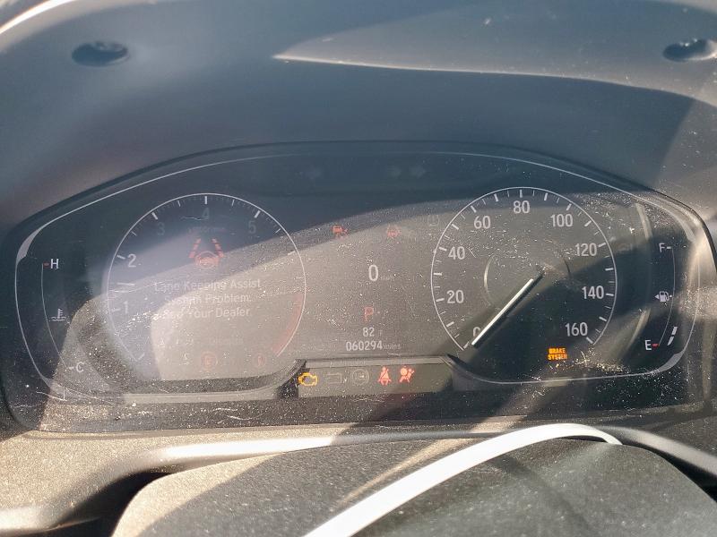 1HGCV2F35MA027742 - 2021 HONDA ACCORD SPORT GRAY photo 9