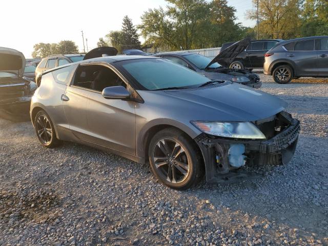 JHMZF1D60FS002322 - 2015 HONDA CR-Z EX GRAY photo 4