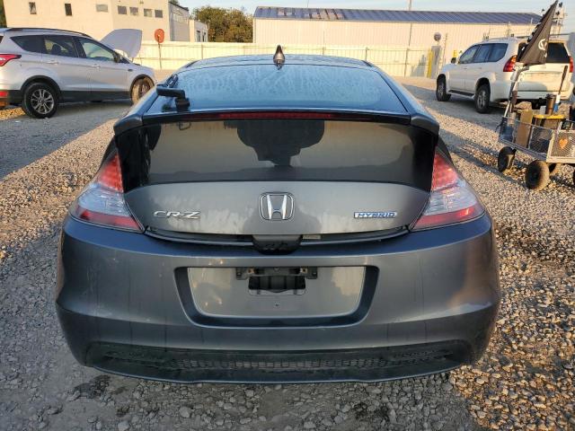 JHMZF1D60FS002322 - 2015 HONDA CR-Z EX GRAY photo 6