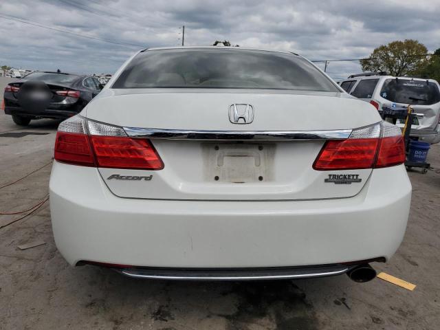 1HGCR2F86EA237350 - 2014 HONDA ACCORD EXL WHITE photo 6