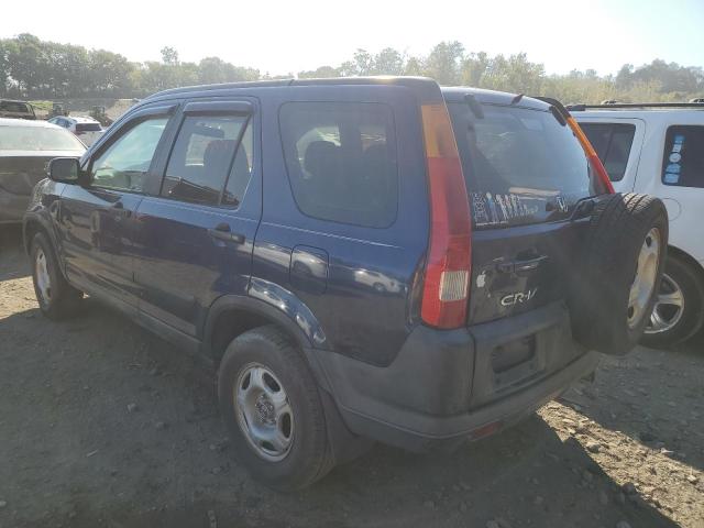 SHSRD78444U236758 - 2004 HONDA CR-V LX BLUE photo 2