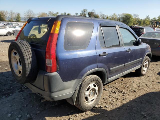 SHSRD78444U236758 - 2004 HONDA CR-V LX BLUE photo 3