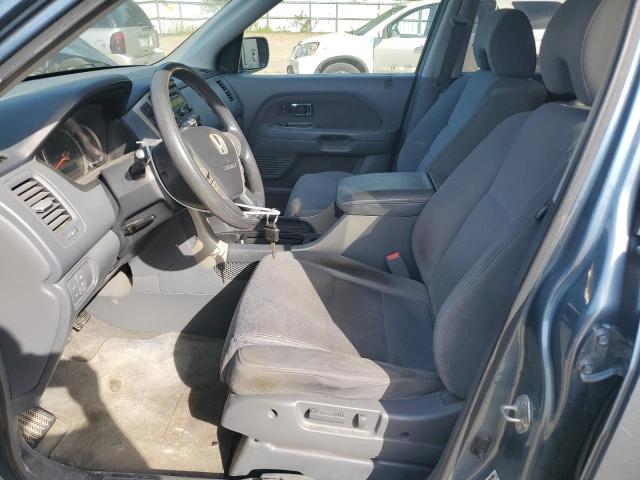 5FNYF18456B002917 - 2006 HONDA PILOT EX BLUE photo 7