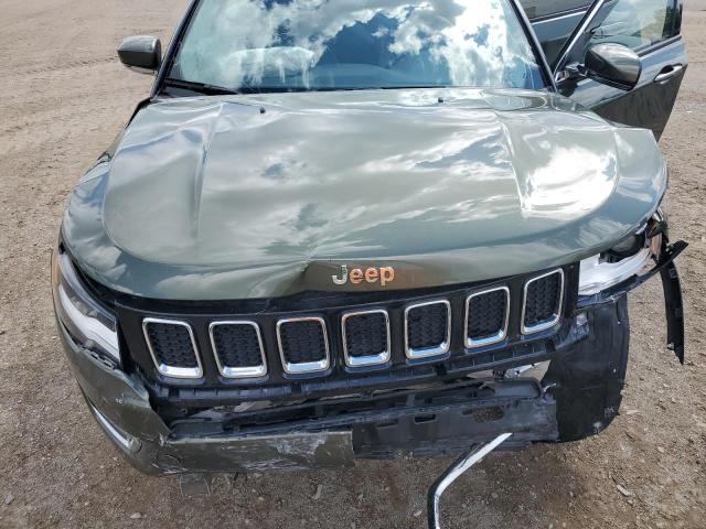 3C4NJDCB3MT506535 - 2021 JEEP COMPASS LIMITED GREEN photo 12