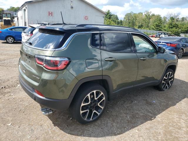 3C4NJDCB3MT506535 - 2021 JEEP COMPASS LIMITED GREEN photo 3