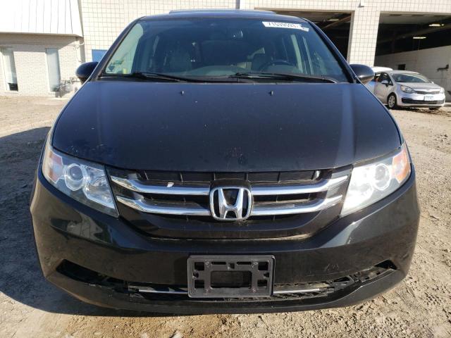 5FNRL5H68FB082719 - 2015 HONDA ODYSSEY EXL BLACK photo 5