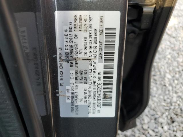 JM3KFBCMXK0532609 - 2019 MAZDA CX-5 TOURING GRAY photo 13