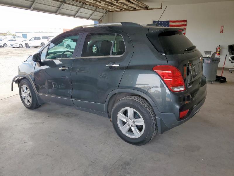 3GNCJLSBXJL350922 - 2018 CHEVROLET TRAX 1LT GRAY photo 2