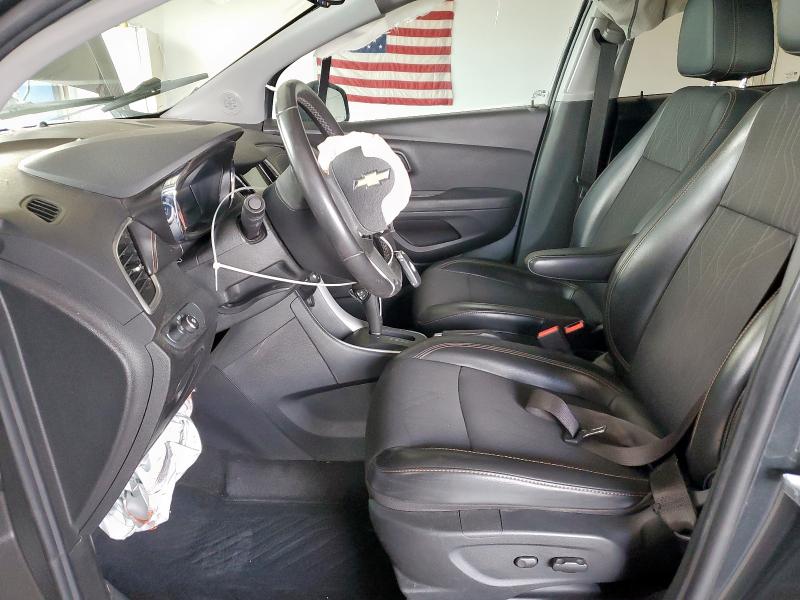 3GNCJLSBXJL350922 - 2018 CHEVROLET TRAX 1LT GRAY photo 7