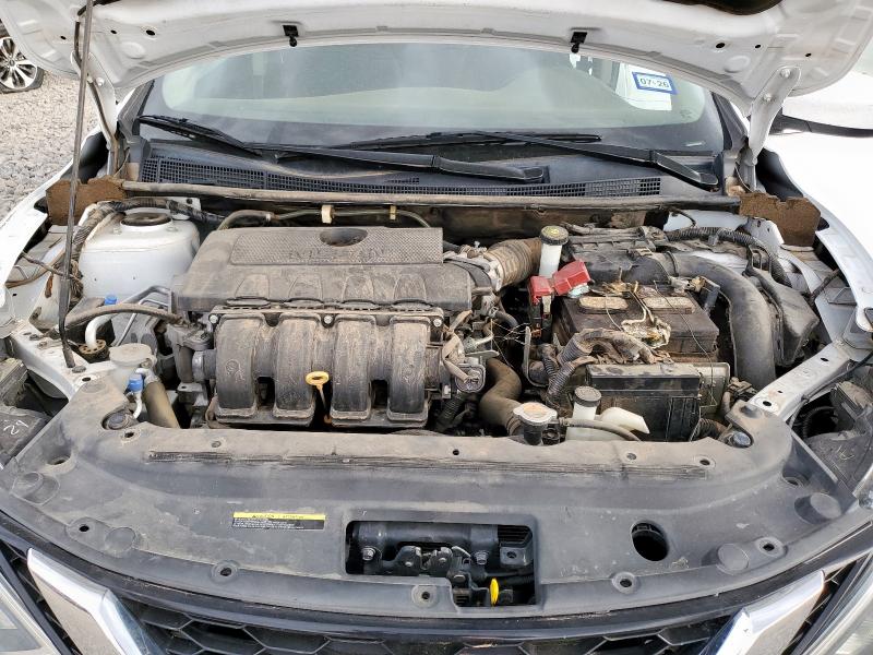 3N1AB7AP1JY322241 - 2018 NISSAN SENTRA S WHITE photo 11