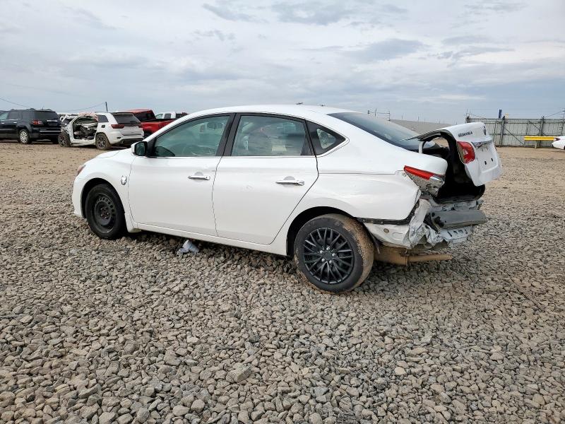 3N1AB7AP1JY322241 - 2018 NISSAN SENTRA S WHITE photo 2
